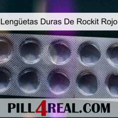 Lengüetas Duras De Rockit Rojo 30